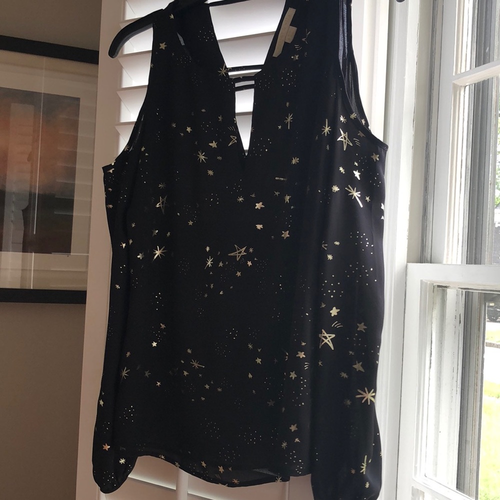 Cooper and Ella off shoulder cut out blouse